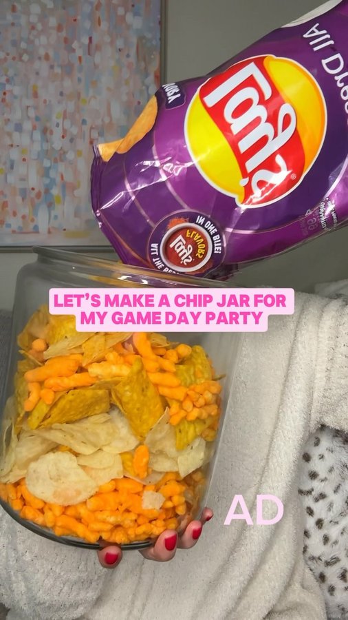 Instagram post by @abigailfeehley for Frito-Lay. Caption reads: [...] day party! Let me know your favorite.....