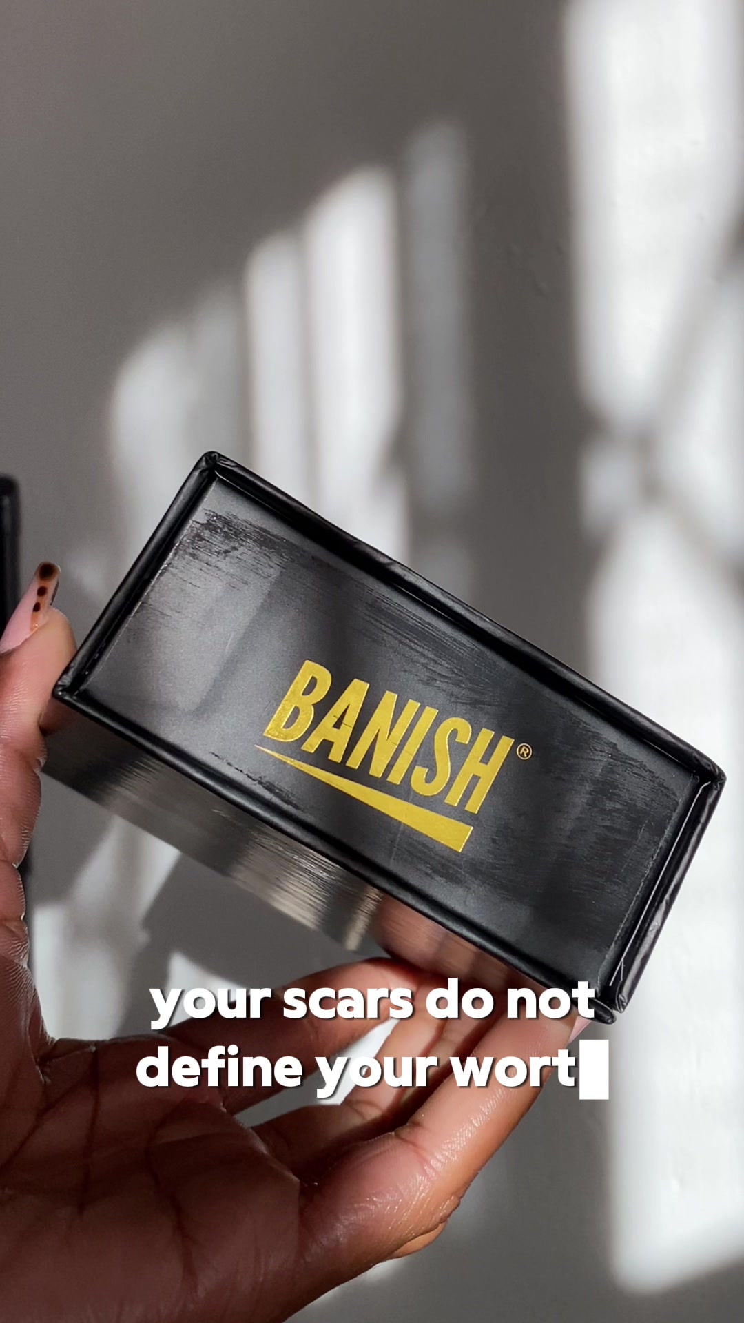 TikTok post by @simphiwee_mb for Banish. Caption reads: [...] too. If you’ve been curious about the....