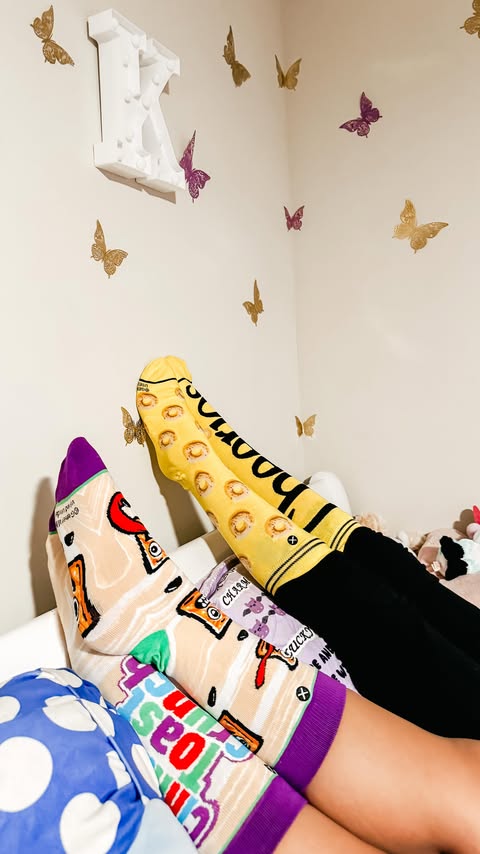 Instagram post by @the_stephen_3 for Odd Sox. Caption reads: [...] were limited-edition cereal socks from....