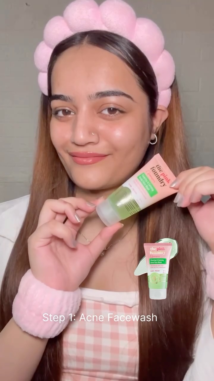 Instagram post by @shiksha_sharmaa_ for The Pink Foundry. Caption reads: #AD “Good skin comes in small packages”💕
Meet my....