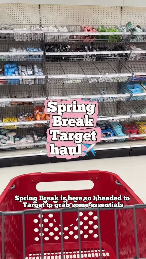 Instagram post by @targettakesmypaycheck for Noshinku. Caption reads: (#noshinkupartner) Spring break is here so I [...].