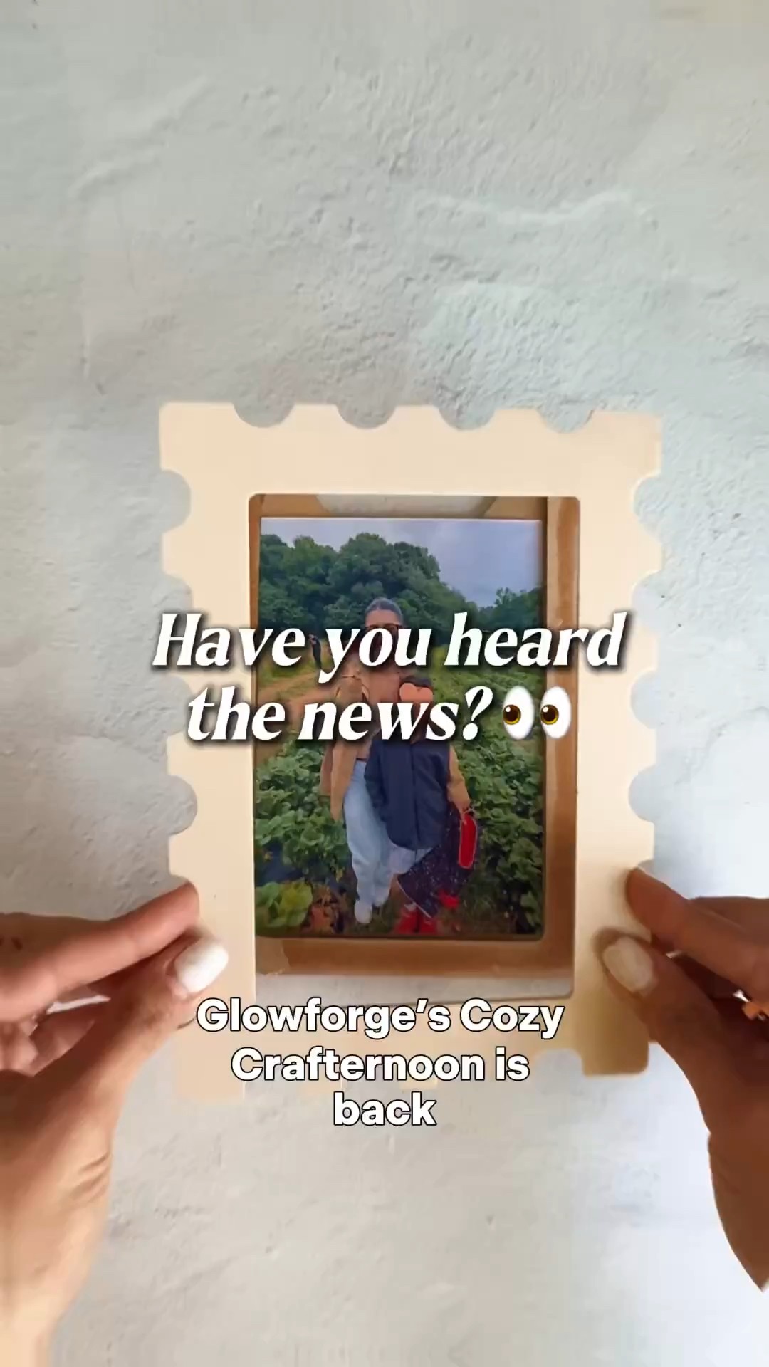 Instagram post by @fabidesignstudio for Glowforge. Caption reads: ☀️ Cozy Crafternoon and sunny vibes!

Join....