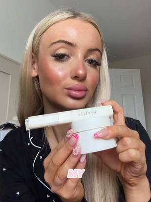 TikTok post by @lottiemcgillx for byellie. Caption reads: The best @byelliebeauty 🤍 #brows #makeup [...].