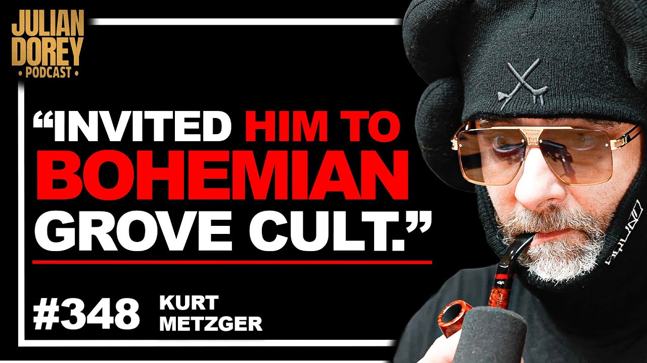 YouTube post by @JulianDorey for Mizzen+Main. Caption reads: Kurt Metzger on Mind-Reading Headphones, Charlie....