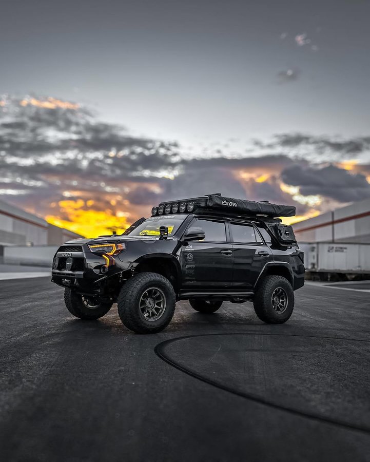 Instagram post by @tataro4runner for RinseKit. Caption reads: Always thank the people that got you....