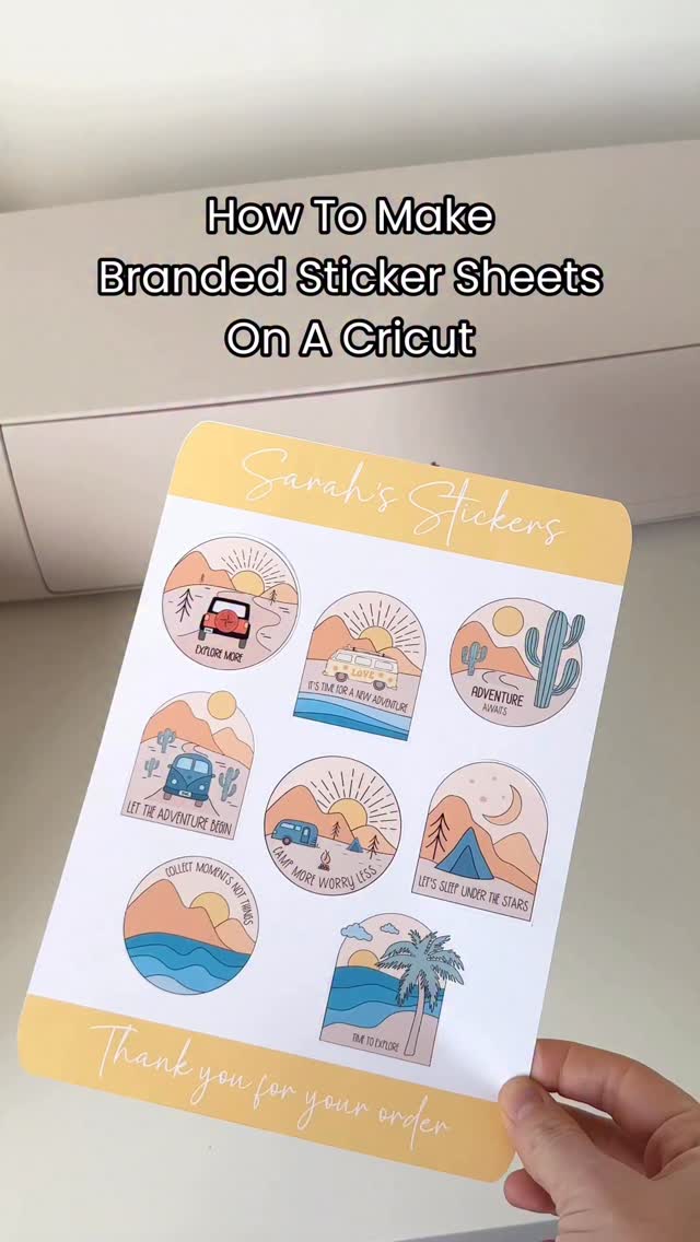 Instagram post by @vinyl_decal_school for Creative Fabrica. Caption reads: Level up your brand! 🚀 We’re showing you how to....