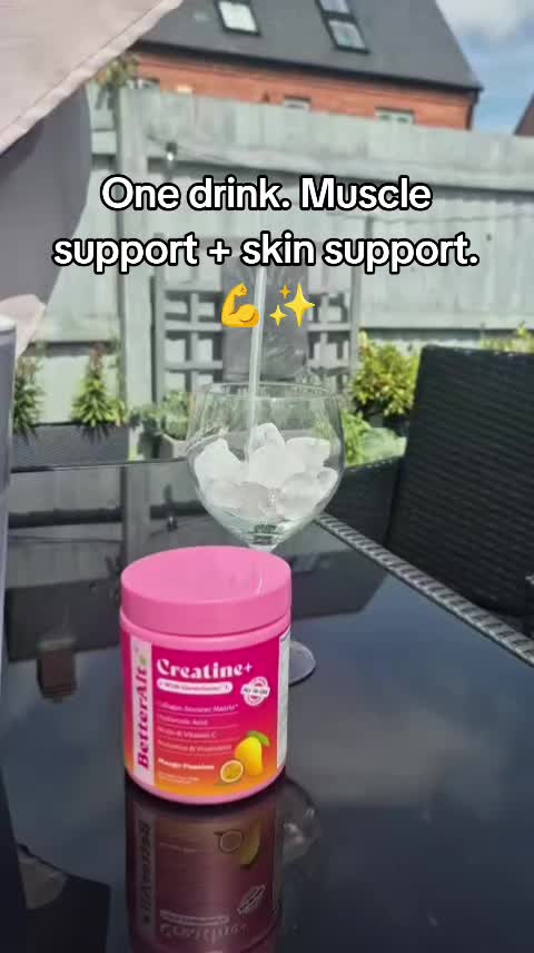 TikTok post by @tinychaosclub28 for Better Alt. Caption reads: [...] #creatine #mango #DailyRoutine #betteralt....