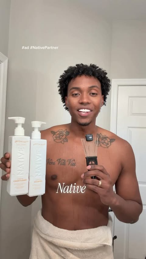 Instagram post by @luda_ for Native. Caption reads: #Ad #NativePartner I used to feel like I had to....