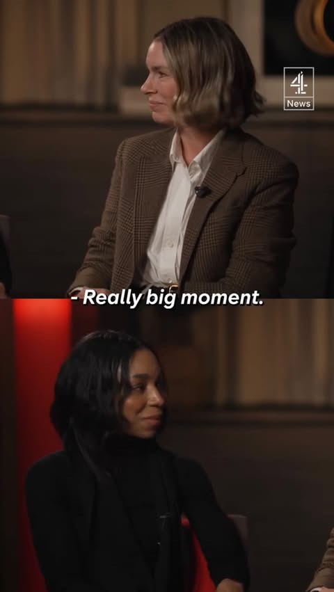 Instagram post by @pippabennettwarner for Peanut App. Caption reads: Thank you Channel 4 @channel4news and @ayshahtull....