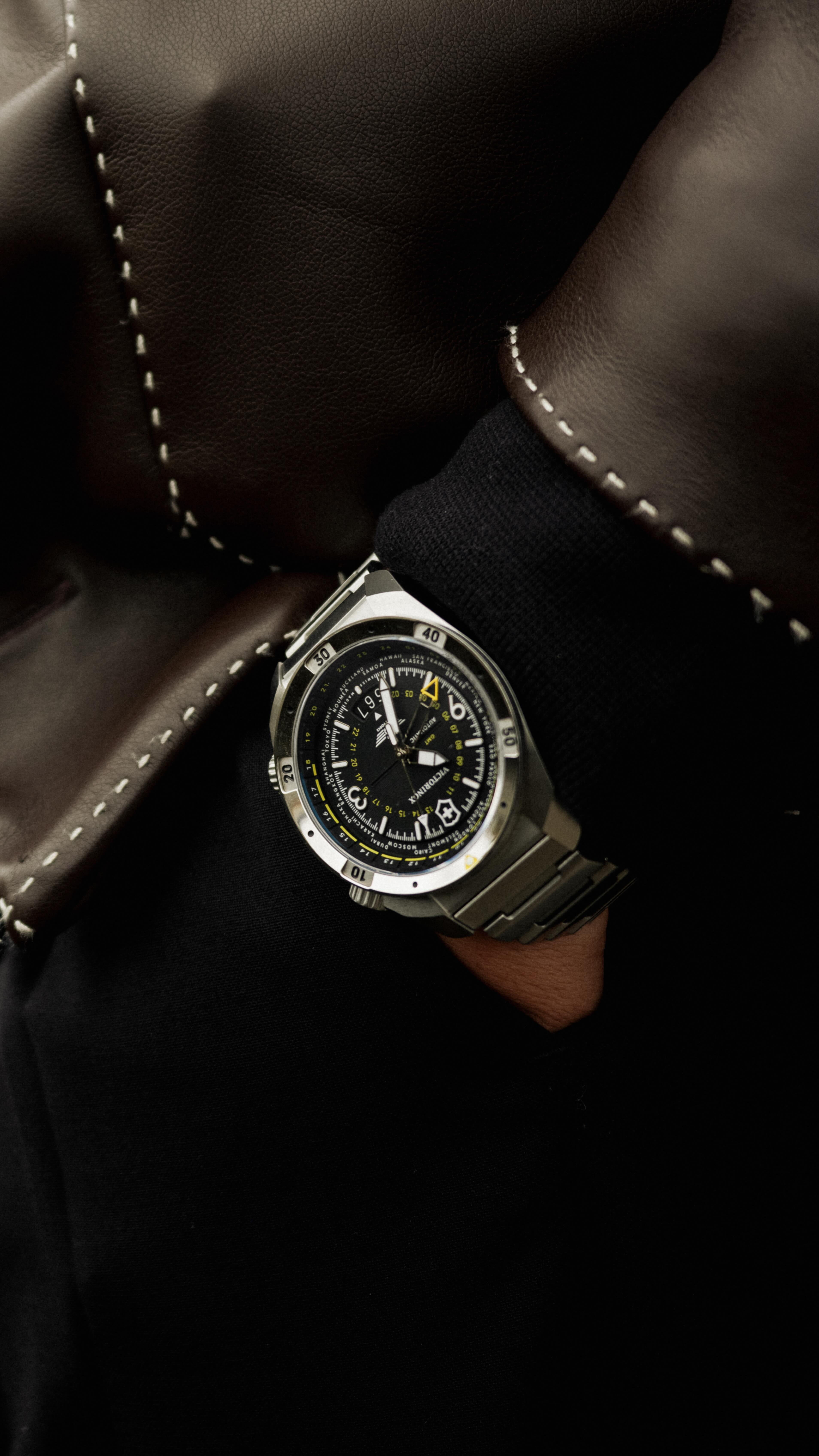 Instagram post by @woahpaolo for Victorinox. Caption reads: AD | With the world being my oyster, I need the....