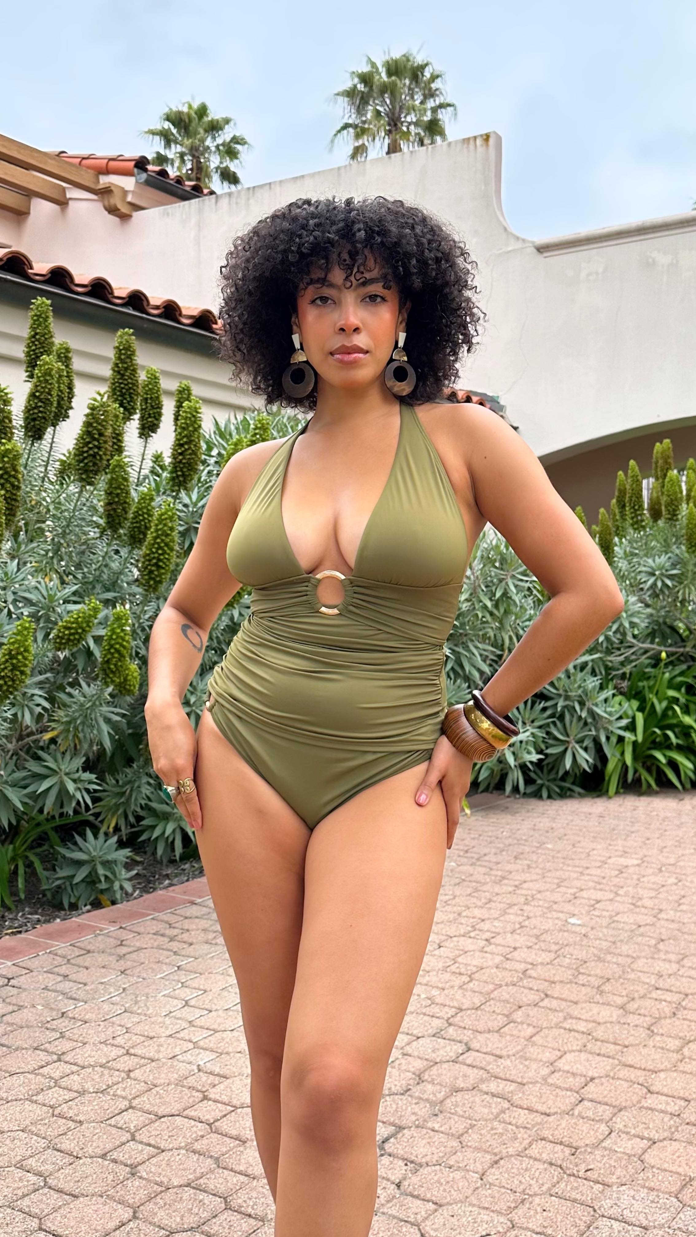 Instagram post by @hazkas for Beach2Ocean. Caption reads: Swimwear for every comfort zone with....