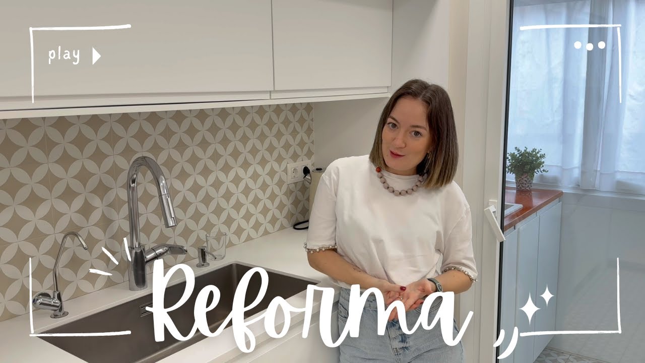 YouTube post by @ElToqueDeRocio for Emma Colchon. Caption reads: THE RENOVATION ON TOUR | My parents' apartment |....