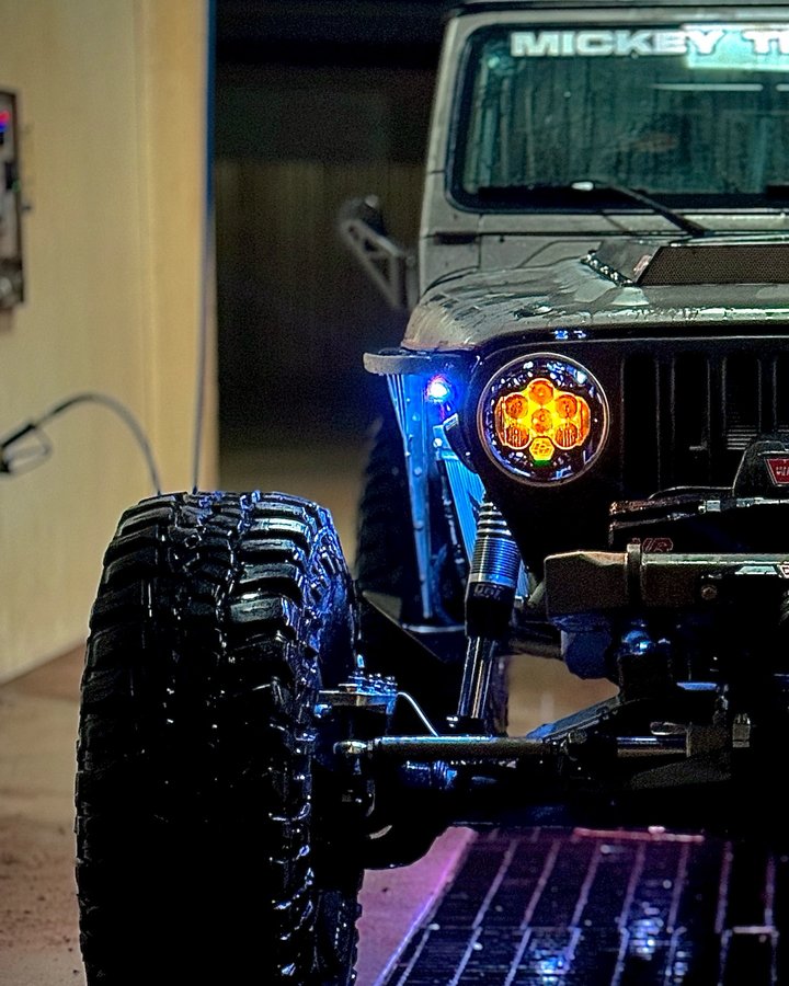 Instagram post by @recoil_tj for Motobilt. Caption reads: Late nights at the car wash hit different. She....