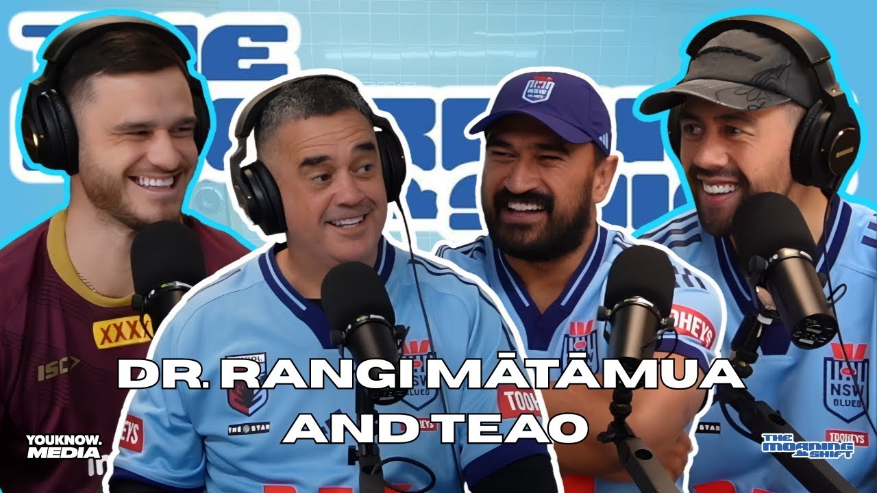 YouTube post by @themorningshiftshow for – Youknow Clothing. Caption reads: [...] Merch here....