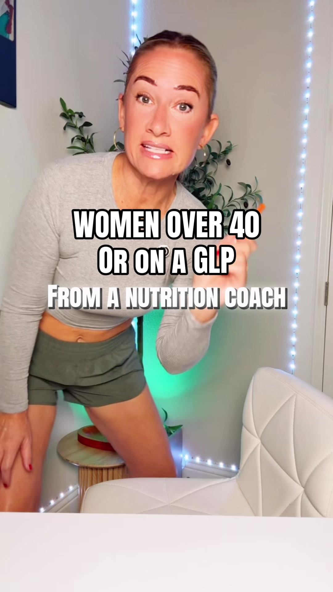 TikTok post by an influencer for Micro Ingredients. Caption reads: [...] Muscle support for women @Micro Ingredients....
