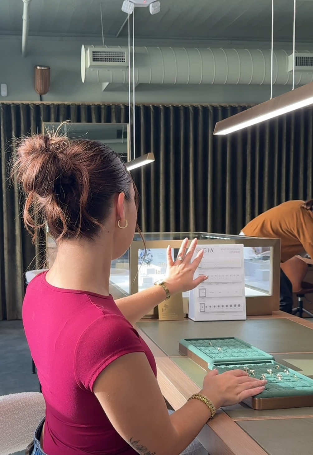 TikTok post by @madisons.16 for Cullen Jewellery. Caption reads: [...] for research purposes of course @Cullen....