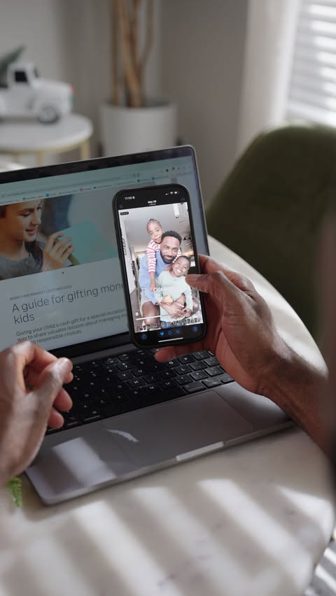 Instagram post by @kirkandre for Truist. Caption reads: #MoneyandMindset // The holidays hit different....