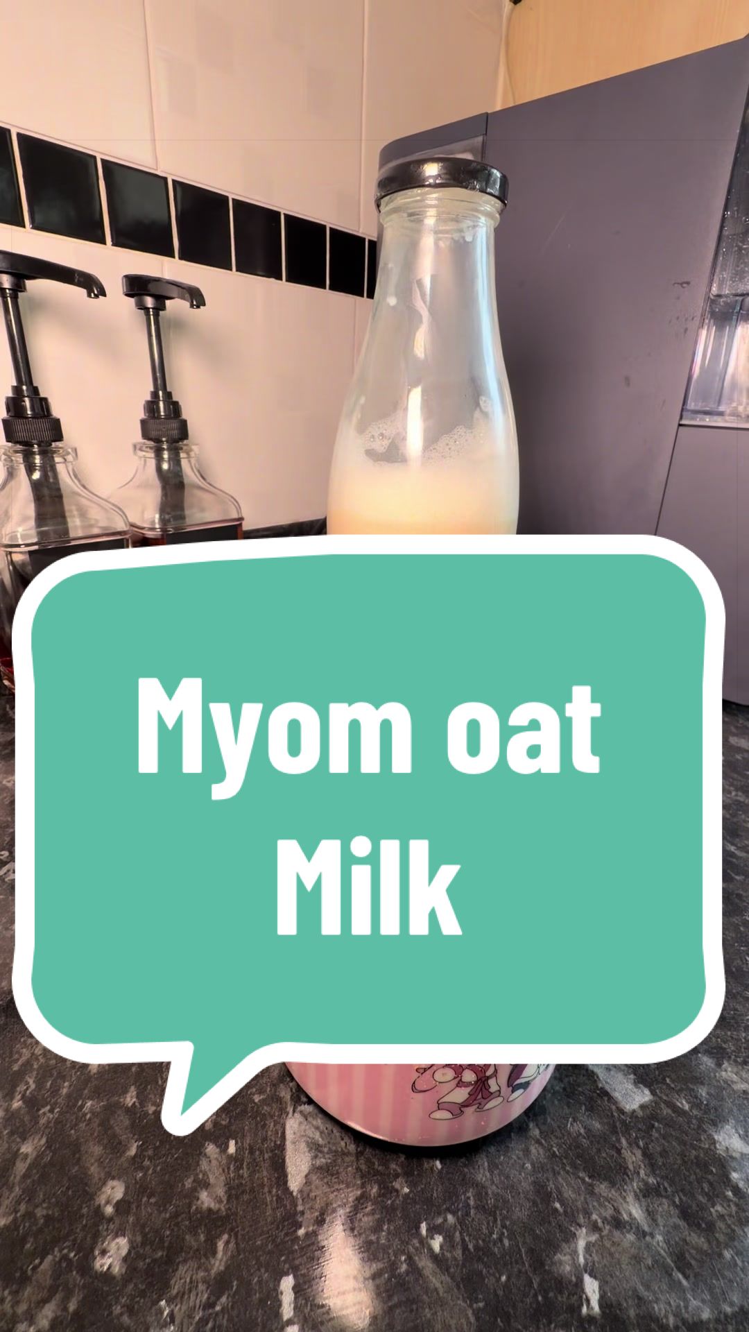 TikTok post by @mrskellyhurworth for MYOM. Caption reads: Discover the goodness of @myomshop - a delicious....