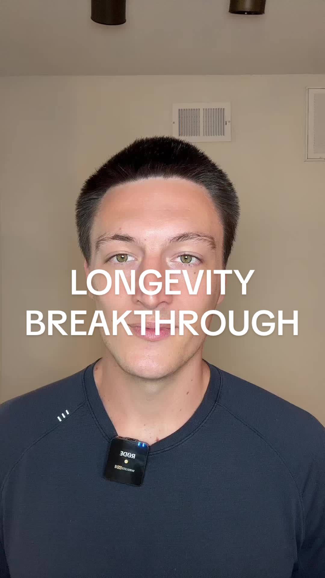 TikTok post by @will.robinsonx for Renue By Science. Caption reads: [...] #NAD #NMN #OPENAI #CHATGPT....