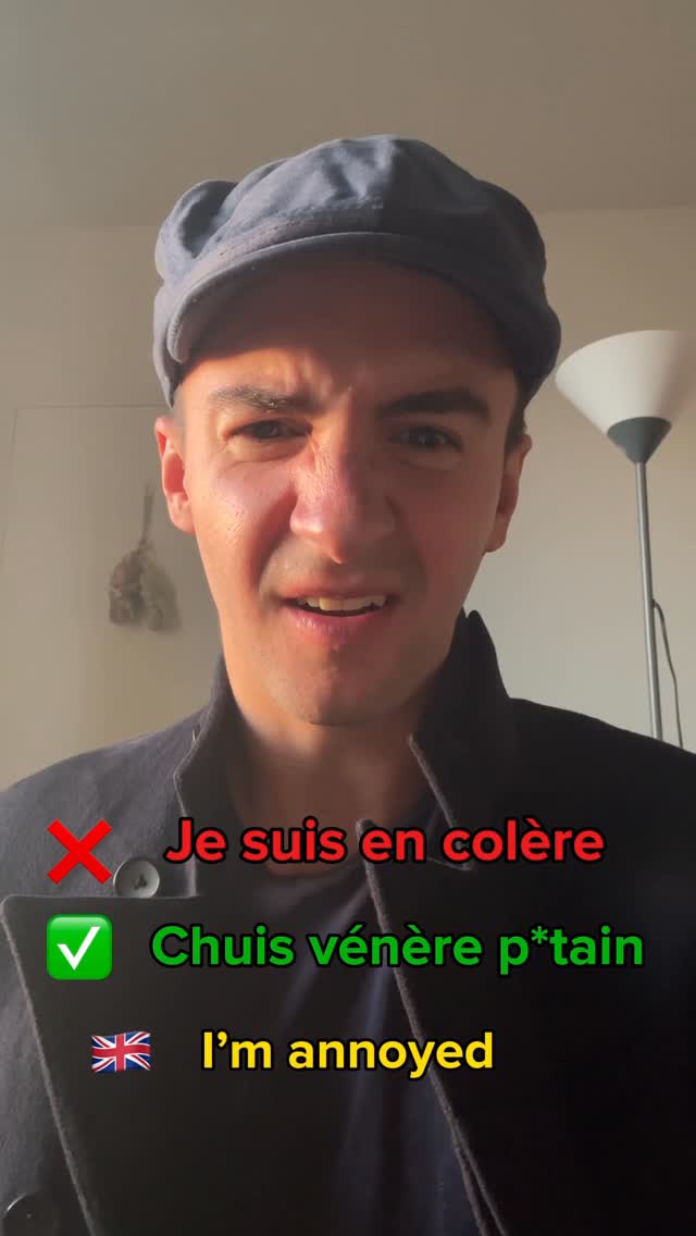 Instagram post by @bonjourfrench_ for italki. Caption reads: In French we don’t say… 🇫🇷

Ready to take your....