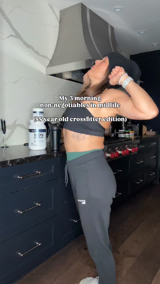 Instagram post by @strongr_movement for Transparent Labs. Caption reads: These 3 things on repeat…

Every single morning....