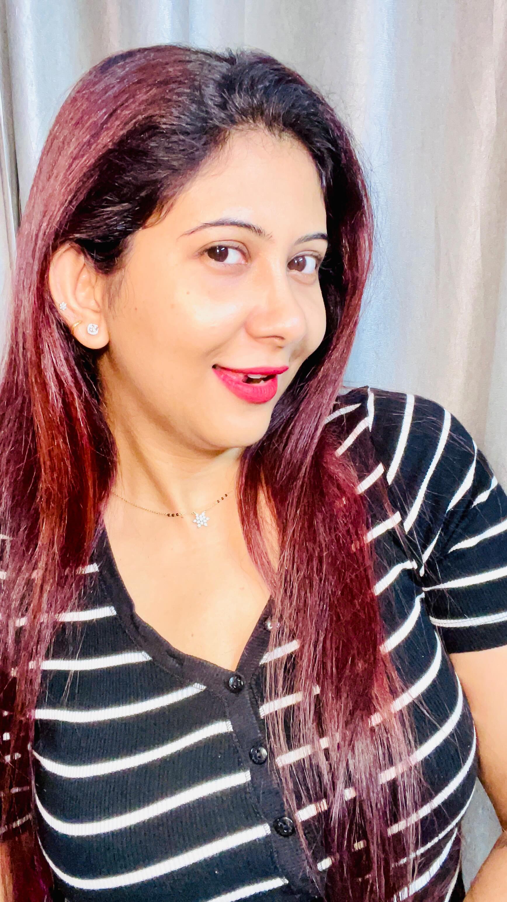 Instagram post by @poulami_ch_ for Mamaearth. Caption reads: Mamaearth moisturiser matte....