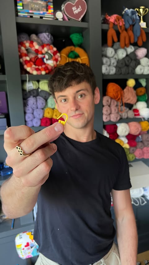 Instagram post by @madewithlovebytomdaley for Hobbycraft. Caption reads: Here’s a little peek inside....