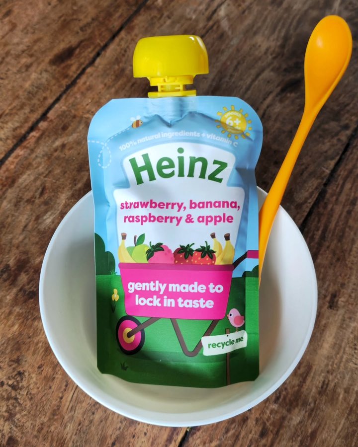 Instagram post by @familylifewiththesmiths for Netmums. Caption reads: [...] food for Lucifer to try from @netmums to....