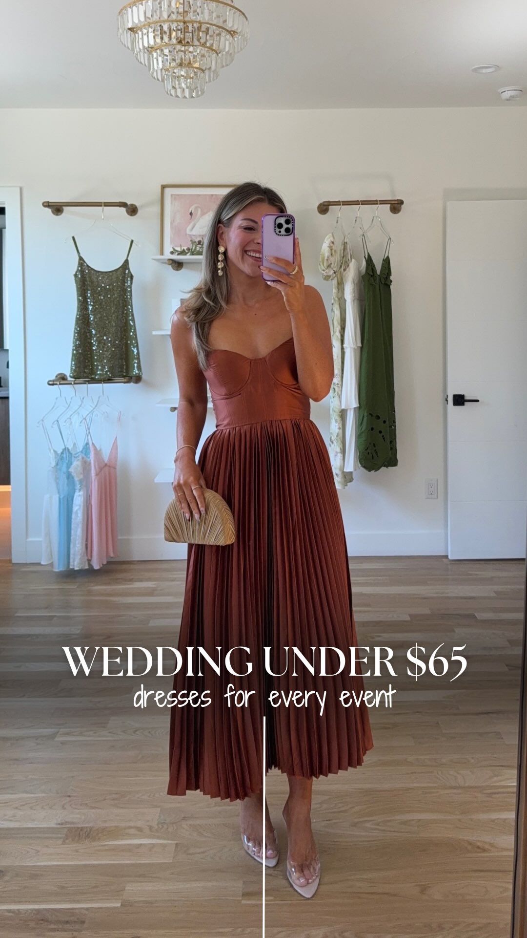 Instagram post by @shopclassycleanchic for VICI COLLECTION. Caption reads: 1, 2… or 8?! comment SHOP to be BEST DRESSED under....