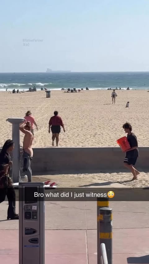 Instagram post by @lukeguinaldo for Native. Caption reads: #ad #nativepartner I did not expect that 😂 Catch....