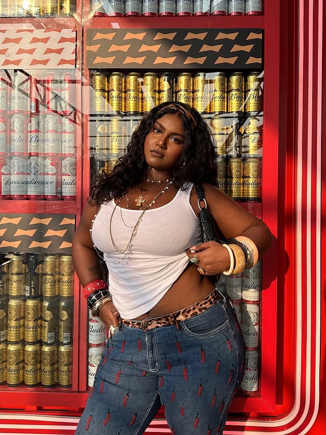 Instagram post by @keepinitnejm for Budweiser. Caption reads: [...] and I’m so here for it. 

I appreciate....