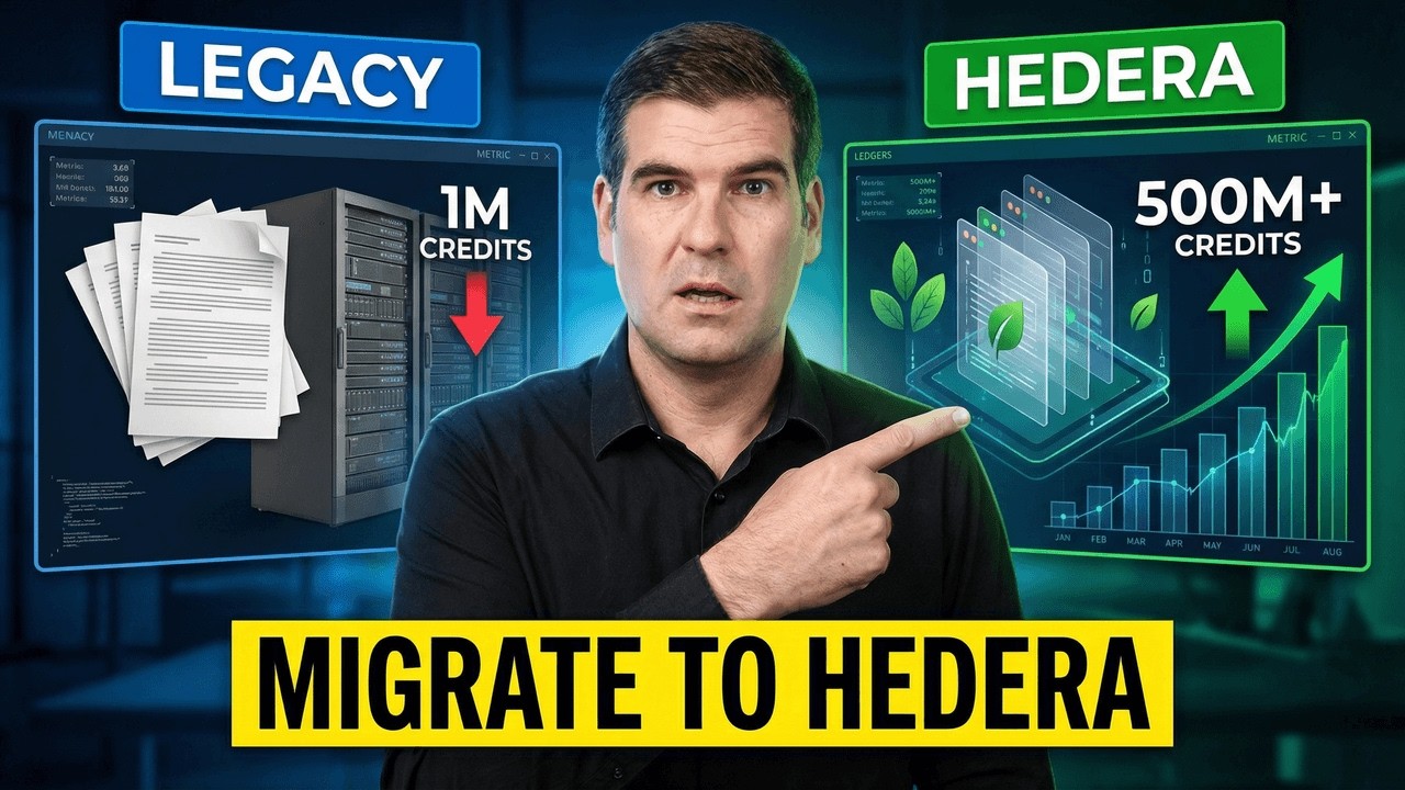 YouTube post by an influencer for Unity Node. Caption reads: Is the world's wealth moving to a hidden network?....