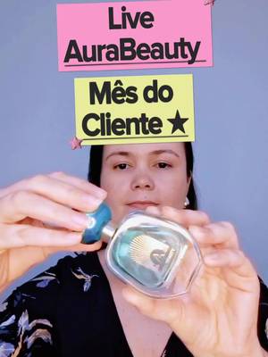 TikTok post by @stephanie_hen for Aura Beauty Club. Caption reads: #publi@Aura Beauty Club #bodysplash #live.