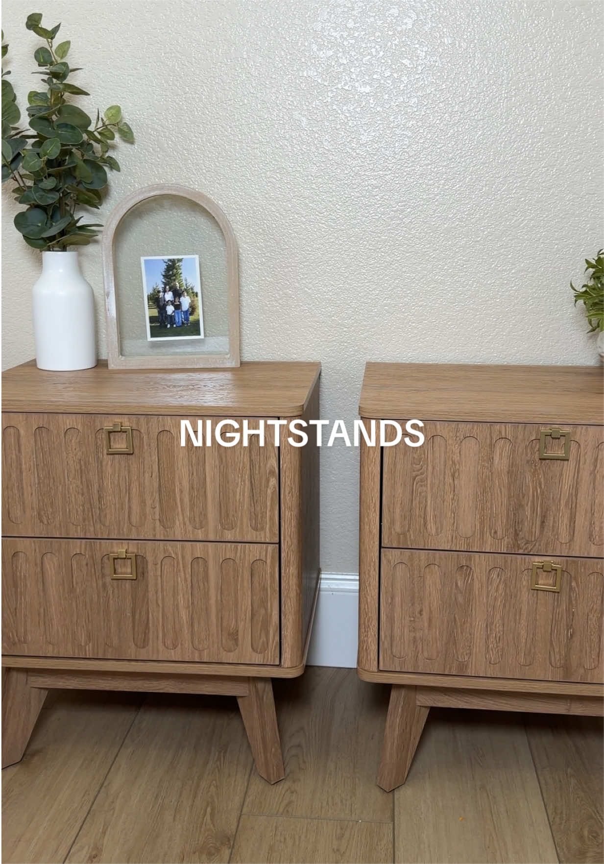 TikTok post by @steph.rojas for SICOTAS. Caption reads: SICOTAS nightstands are on sale right [...].