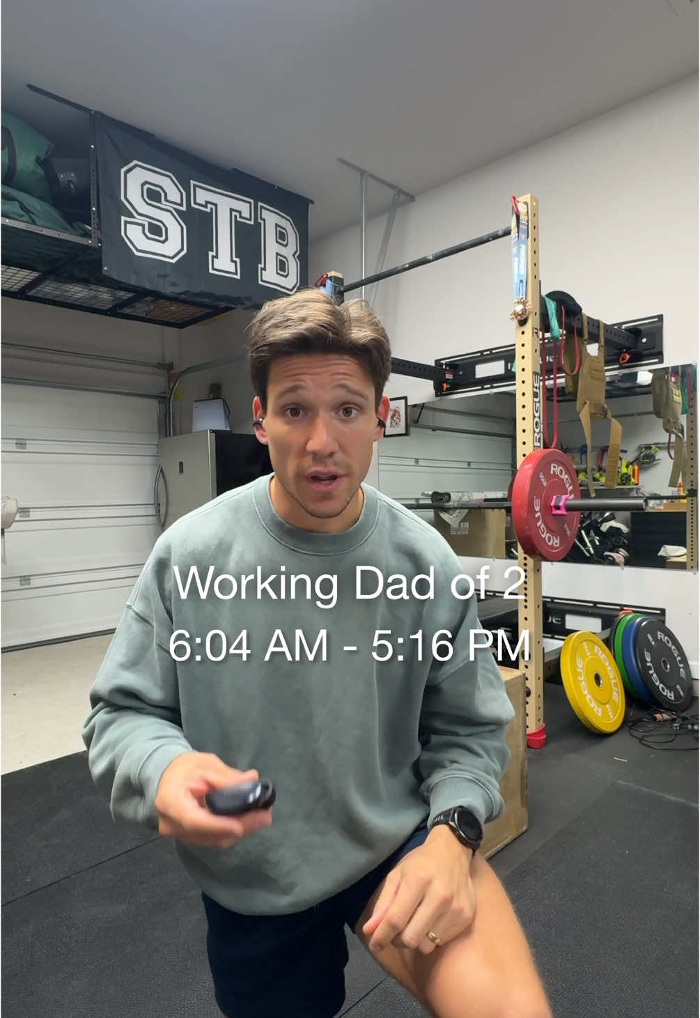 TikTok post by @zachwebber29 for Shokz. Caption reads: Working Dad of 2 - @Shokz Sports #ad I loved....
