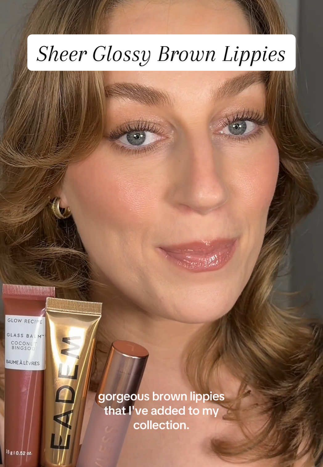 TikTok post by @haileejonesmua for LAWLESS Beauty. Caption reads: [...] lip balm “pain au chocolat” @LAWLESS Beauty....