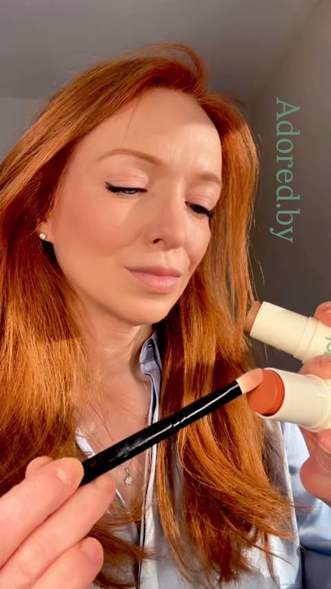 Instagram post by @pollyfordedit for Adored By. Caption reads: @adoredbyuk makeup review ✨ AD I’ve been really....