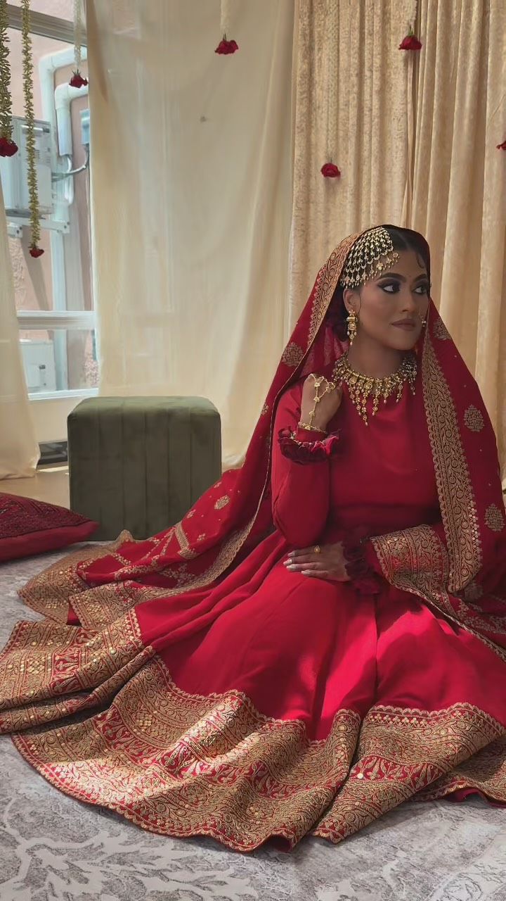 Instagram post by @nostylgia_ for Sabyasachi. Caption reads: Nanu, my little girl’s girl — I think you would....