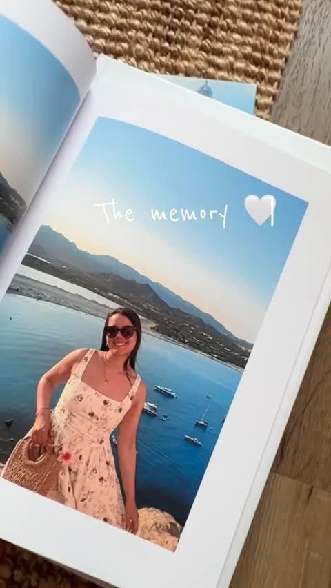 Instagram post by @vanessa_on_tour for Optimalprint. Caption reads: Werbung @optimalprint Turn everyday moments into....