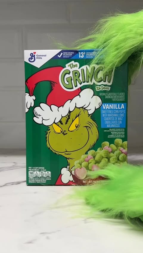 Instagram post by @thefunfluencer for General Mills. Caption reads: [...] and perfect holiday snacking from....