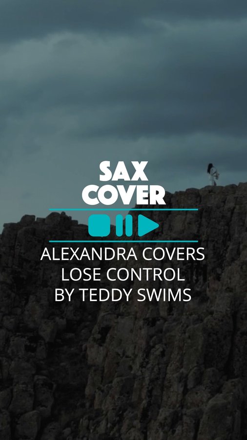 Instagram post by @alexandrailieva for Thomann. Caption reads: Alexandra, yet again, takes it to another level ⛰️....