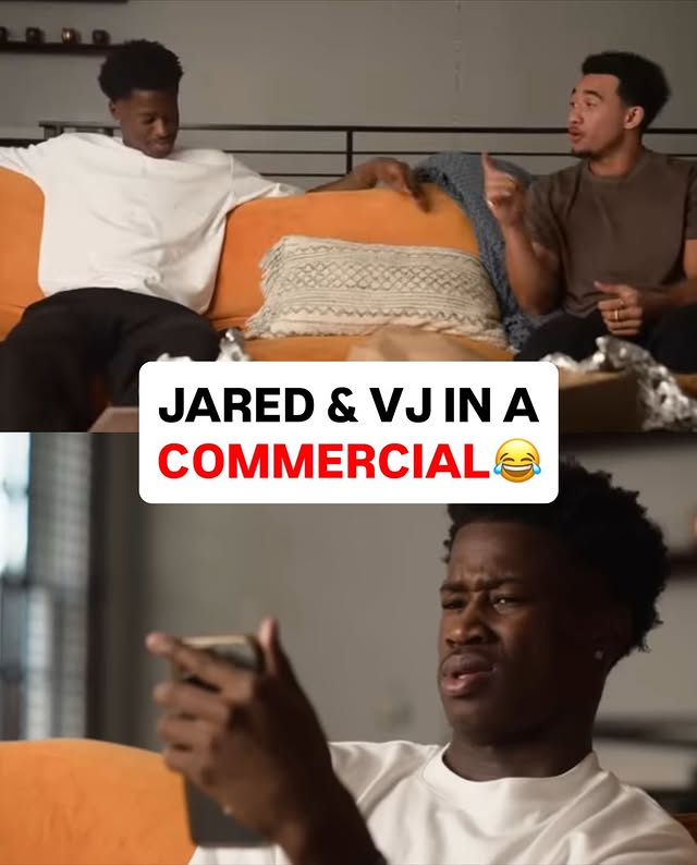 Instagram post by @sixercountry for Whistle. Caption reads: [...] McCain and VJ Edgecombe starred in a....