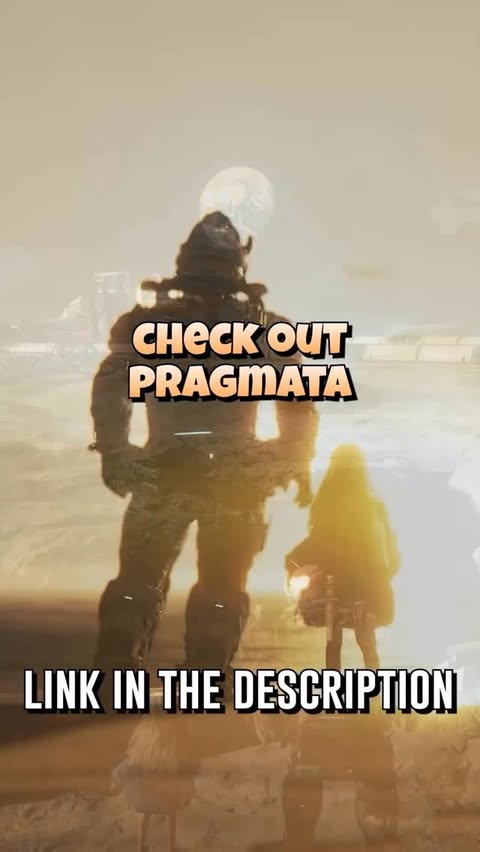 Instagram post by @notoriouscox for Capcom. Caption reads: You need to go play #PRAGMATA from @capcomusa ,....