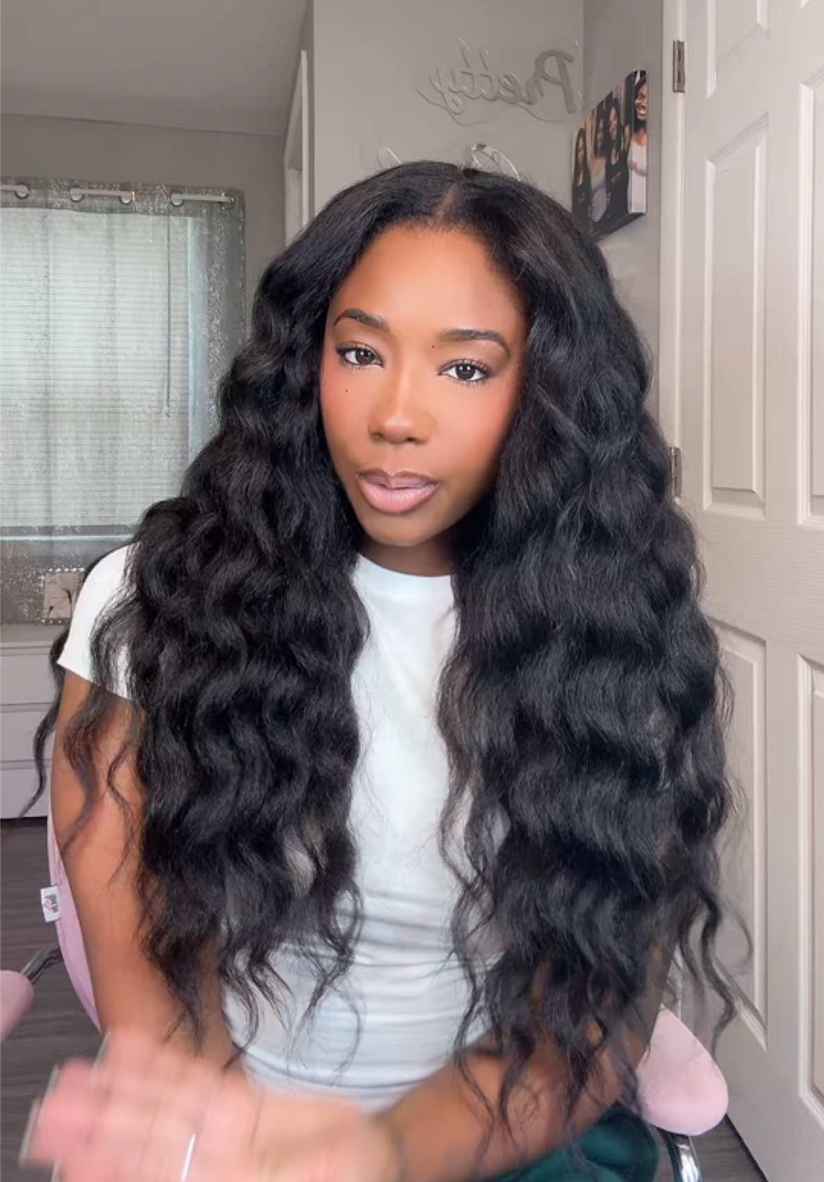 TikTok post by @yungchicago773 for Nadula. Caption reads: @NadulaHair @nadulahairwig @nadulahairshop_ The....