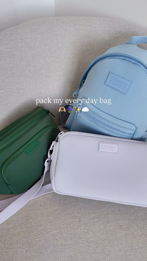 Instagram post by @alliemariedigital for Dagne Dover. Caption reads: [...] just launched with @dagnedover and they are....