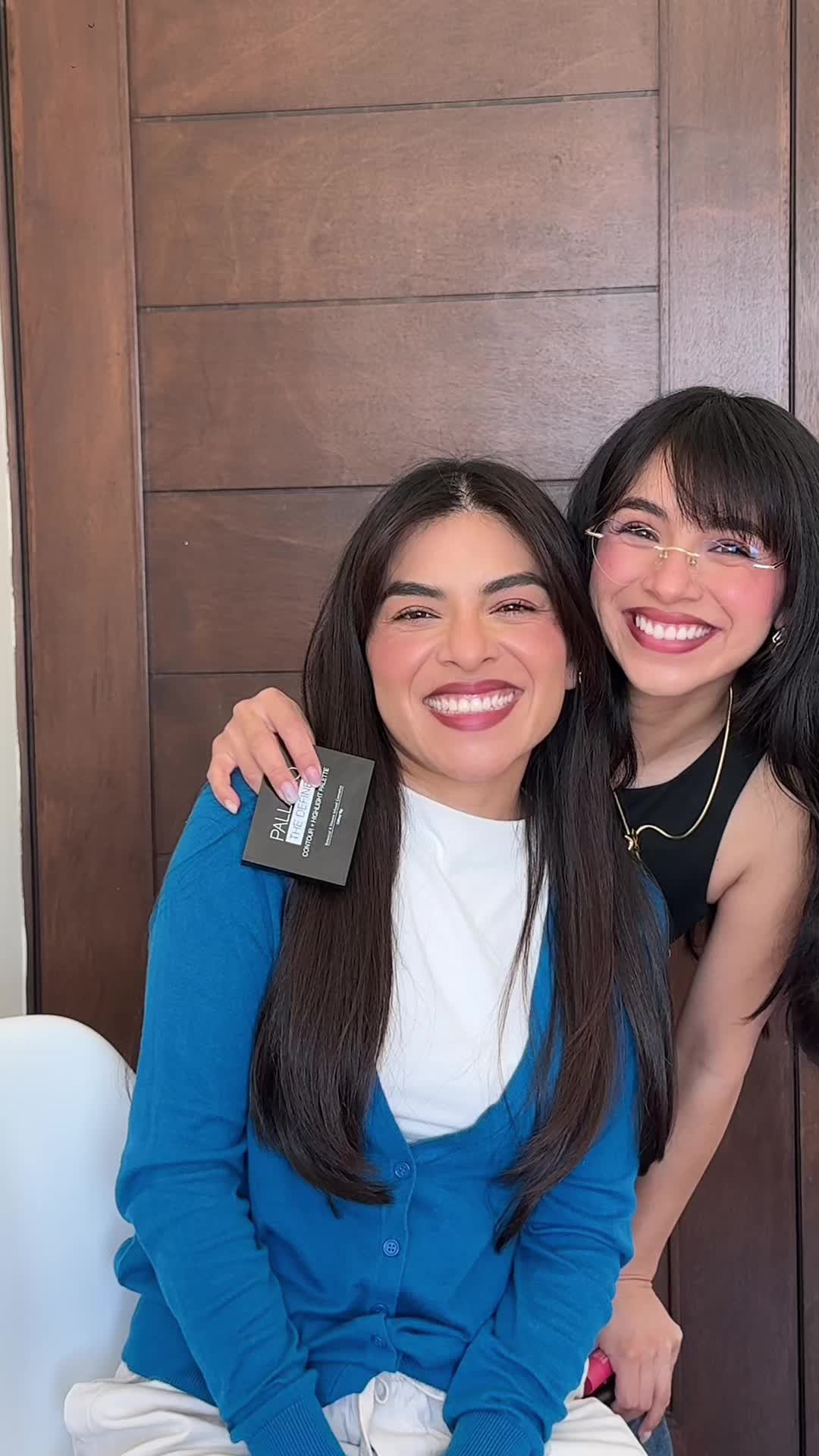 TikTok post by @lnahmaquillaje for Palladio Beauty. Caption reads: [...] #palladiobeauty #makeup #ultamexico....