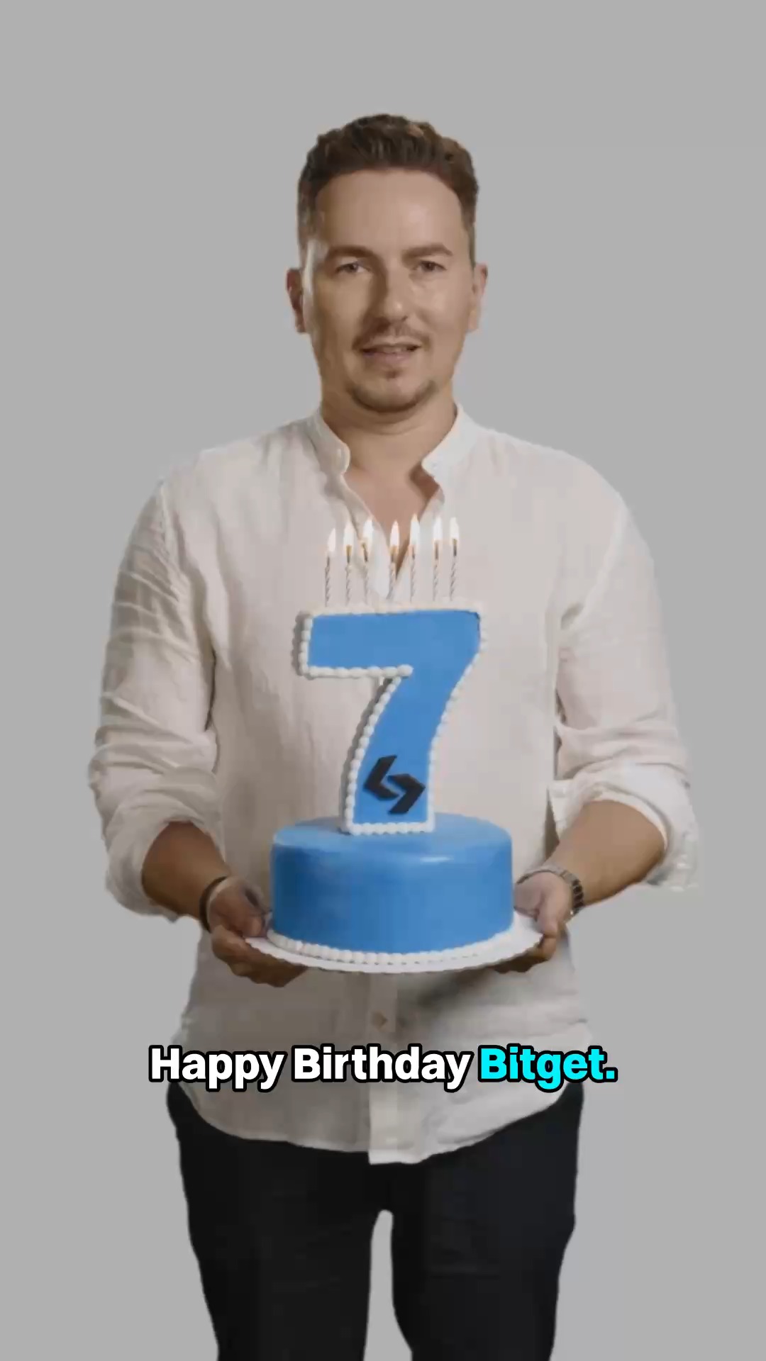 Instagram post by @jorgelorenzo99 for Bitget. Caption reads: Thanks @jorgelorenzo99! The heat from....