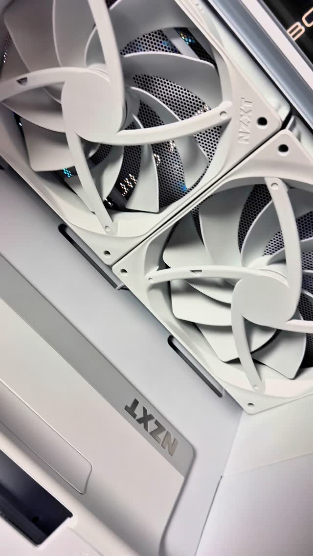 Instagram post by @dad.life.gaming for NZXT. Caption reads: @nzxt just dropped Some awesome new PC cases [...].