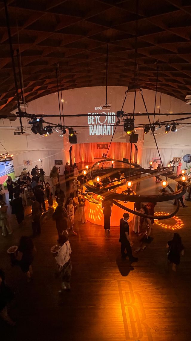 Instagram post by @nifaratheicon for Black Radiance Beauty. Caption reads: @blackradiancebeauty now YOU know how to throw a....