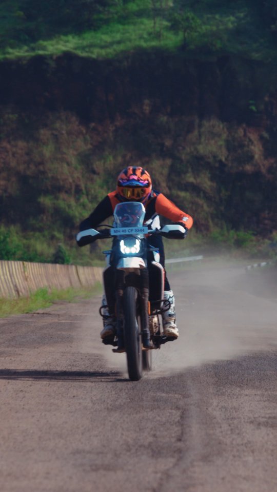 Instagram post by @powerdrift for Hero MotoCorp. Caption reads: Earth 🌍 vs Water 🌊 — it all comes down to....